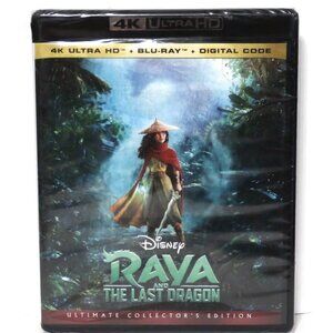 4K ULTRA HD Disney RAYA AND THE LAST DRAGON, Ultimate Collector's Edition